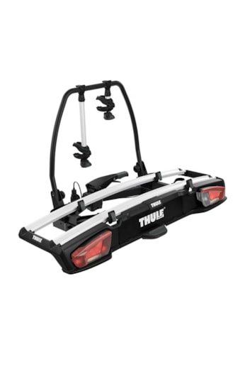 Thule Velospace Xt Suporte De Plataforma Para 2 Bicicletas Para Engate Preto/Alumínio
