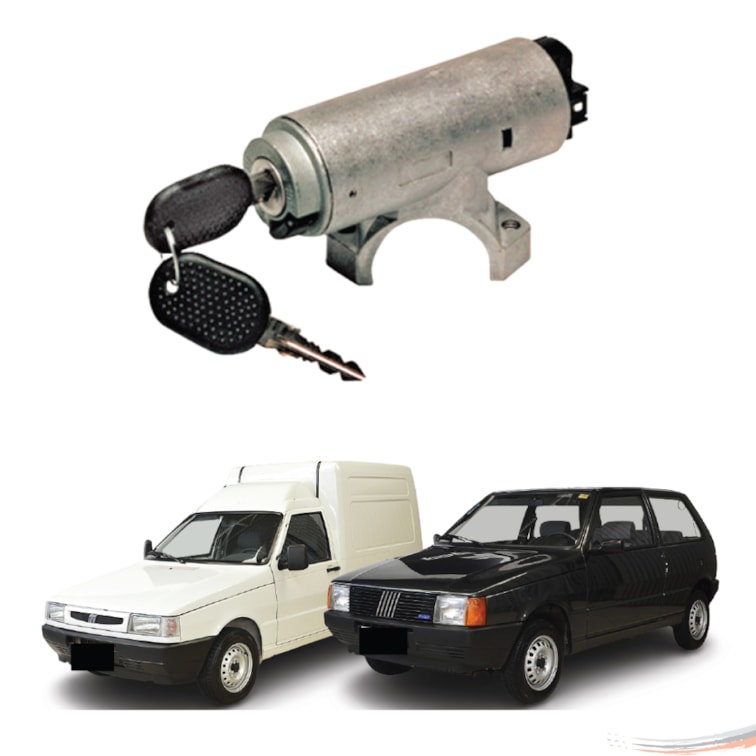 Trava de Direção Com Elétrica Completa Fiorino Uno 91 a 04